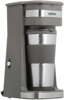 Кофеварка капельная Kitfort КТ-7316 750Вт коричневый/нержавеющая сталь - купить недорого с доставкой в интернет-магазине