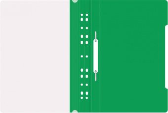 Папка-скоросшиватель Бюрократ PS-P20GRN A4 прозрач.верх.лист боков.перф. пластик зеленый 0.12/0.16 - купить недорого с доставкой в интернет-магазине
