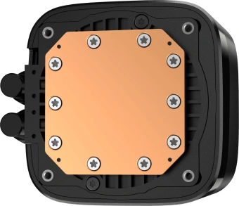 Система водяного охлаждения Deepcool LD360 ARGB Soc-AM5/AM4/1200/1700/1851 черный 4-pin 38.71dB Al LCD 300W 1786gr Ret (R-LD360-BKMSN-G-1) - купить недорого с доставкой в интернет-магазине
