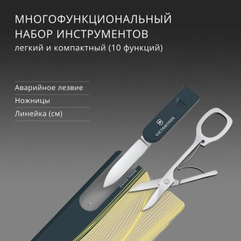 Швейцарская карта Victorinox Swiss Card Classic New York Style (0.7100.E223) серый коробка подарочная - купить недорого с доставкой в интернет-магазине