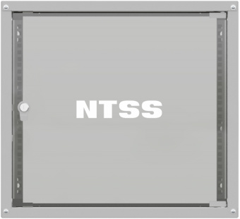 Шкаф коммутационный NTSS Lime (NTSS-WL15U5545GS) настенный 15U 550x450мм пер.дв.стекл несъемн.бок.пан. 30кг серый 370мм 17кг 110град. 770мм IP20 сталь - купить недорого с доставкой в интернет-магазине