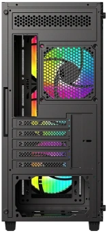 Корпус ID-Cooling Ware 300 черный без БП mATX 6x120mm 2xUSB2.0 1xUSB3.0 audio bott PSU - купить недорого с доставкой в интернет-магазине
