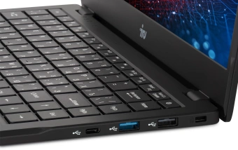 Ноутбук IRU Planio 14ING N100 8Gb SSD256Gb Intel Iris Xe graphics 14" IPS FHD (1920x1080) Free DOS black 6000mAh (2058902) - купить недорого с доставкой в интернет-магазине