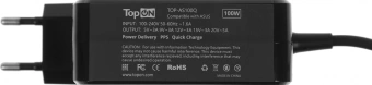 Адаптер TopON TOP-AS100Q автоматический 100W 5V-20V 5A от бытовой электросети - купить недорого с доставкой в интернет-магазине