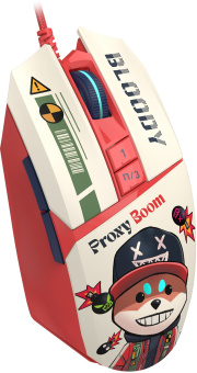 Мышь A4Tech Bloody W63 Max Proxy Boom рисунок оптическая 12000dpi USB - купить недорого с доставкой в интернет-магазине