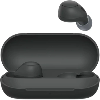 Гарнитура внутриканальные Sony WF-C700N черный беспроводные bluetooth в ушной раковине (WF-C700N/BZE) - купить недорого с доставкой в интернет-магазине