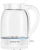 Чайник электрический Polaris PWK 1797CGL 1.8л. 2200Вт белый корпус: пластик/стекло - купить недорого с доставкой в интернет-магазине