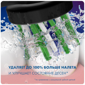 Насадка для зубных щеток Oral-B Cross Action EB50BRB (упак.:4шт) - купить недорого с доставкой в интернет-магазине