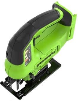 Лобзик Greenworks GD24JS90 +1пил. 3000ходов/мин от аккумулятора - купить недорого с доставкой в интернет-магазине