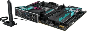Материнская плата Asus ROG STRIX X870E-H GAMING MIKU Socket AM5 AMD X870E 4xDDR5 ATX AC`97 8ch(7.1) 5Gigabit RAID+HDMI - купить недорого с доставкой в интернет-магазине