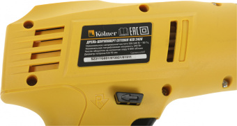 Дрель-шуруповерт Kolner KED 240 V 240Вт патрон:быстрозажимной (КН240ВЕД) - купить недорого с доставкой в интернет-магазине