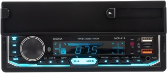Автомагнитола Digma MCP-414 1DIN 4x45Вт v5.0 USB 2.0 AUX 4 ПДУ - купить недорого с доставкой в интернет-магазине