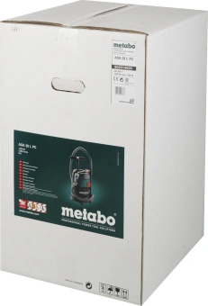 Строительный пылесос Metabo ASA 25 L PC 1250Вт (уборка: сухая/влажная/выдув) зеленый - купить недорого с доставкой в интернет-магазине
