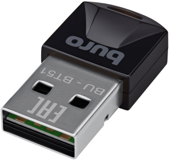 Адаптер USB Buro BU-BT51 BT5.1+EDR class 1.5 20м черный - купить недорого с доставкой в интернет-магазине