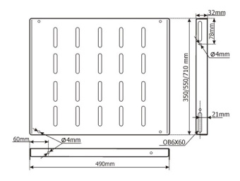 Полка стационарная Lanmaster TWT-RACK2-S4-6/80 1U нагр.:80кг. 19" 350мм серый (упак.:1шт) - купить недорого с доставкой в интернет-магазине