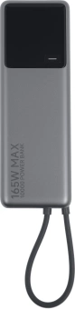 Мобильный аккумулятор Xiaomi BHR9361GL 10000mAh QC/PD 165W 6A USB-C серый - купить недорого с доставкой в интернет-магазине