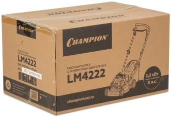 Газонокосилка роторная Champion LM4222 2200Вт - купить недорого с доставкой в интернет-магазине