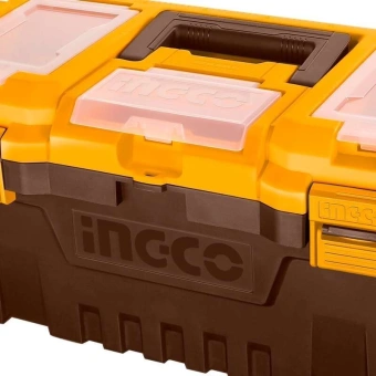Ящик для инструментов Ingco PBX1701 13л 1отд. желтый/черный - купить недорого с доставкой в интернет-магазине
