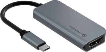 Разветвитель USB-C Lyambda LC105 2порт. серый - купить недорого с доставкой в интернет-магазине