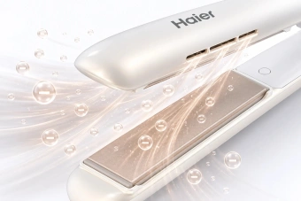 Выпрямитель Haier HHS-620 42Вт белый макс.темп.:230С (FZ0003E01RU) - купить недорого с доставкой в интернет-магазине