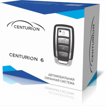 Автосигнализация Centurion 6 без обратной связи брелок без ЖК дисплея - купить недорого с доставкой в интернет-магазине