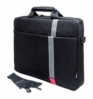 Сумка для ноутбука 15.6" PC Pet HQ Classic черный полиэстер (PCP-1001RD) - купить недорого с доставкой в интернет-магазине