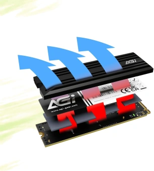 Накопитель SSD AGi PCIe 4.0 x4 2TB AGI2T0G44AI828 AI828 M.2 2280 - купить недорого с доставкой в интернет-магазине