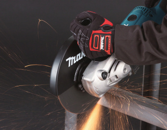 Углошлифовальная машина Makita GA9020SFK 2200Вт 6600об/мин рез.шпин.:M14 d=230мм жестк.кейс - купить недорого с доставкой в интернет-магазине