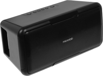 Колонка порт. Microlab BP12 черный/черный 20W 2.0 BT 10м 3600mAh (без.бат) - купить недорого с доставкой в интернет-магазине