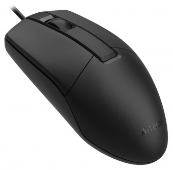 Мышь A4Tech OP-330S черный оптическая (1000dpi) silent USB (3but) - купить недорого с доставкой в интернет-магазине