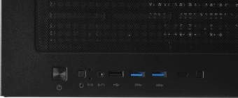 Корпус Accord ACC-ZA11B черный без БП ATX 10x120mm 1xUSB2.0 2xUSB3.0 audio bott PSU - купить недорого с доставкой в интернет-магазине