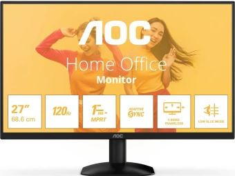 Монитор AOC 27" 27B35HM черный VA LED 16:9 HDMI матовая 250cd 178гр/178гр 1920x1080 100Hz VGA FHD 3.05кг - купить недорого с доставкой в интернет-магазине