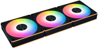 Вентилятор для корпуса Lian-Li Uni Fan CL Wireless 120 ARGB 124х120x28 черный 4-pin 29.8дБ (упак.:3шт) (G99.12CL1W3B.R0) Ret - купить недорого с доставкой в интернет-магазине