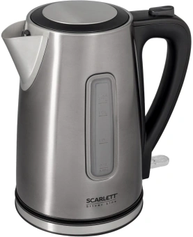 Чайник электрический Scarlett SC-EK21S103 1.7л. 2200Вт графит - купить недорого с доставкой в интернет-магазине