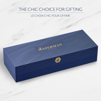 Ручка шариков. Waterman Hemisphere Colour Blocking (2179927) Blue CT M син. черн. подар.кор. - купить недорого с доставкой в интернет-магазине