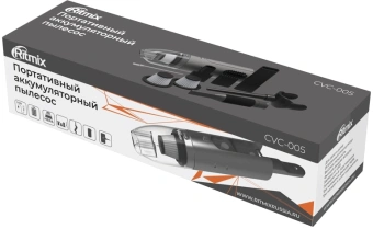 Пылесос Автомобильный Ritmix CVC-005 черный 60Вт - купить недорого с доставкой в интернет-магазине