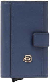 Чехол для кредитных карт Piquadro Lyra PP5649W92R/BLU4 синий натур.кожа - купить недорого с доставкой в интернет-магазине