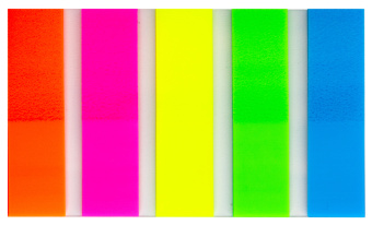 Закладки самокл. пластиковые Buro 45x12мм 5цв.в упак. 20лист - купить недорого с доставкой в интернет-магазине