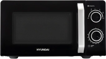 Микроволновая Печь Hyundai HYM-M2052 20л. 700Вт черный/серебристый - купить недорого с доставкой в интернет-магазине