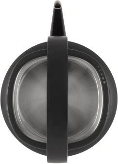 Чайник электрический Hyundai HYK-S2042 0.6л. 1000Вт черный корпус: металл - купить недорого с доставкой в интернет-магазине