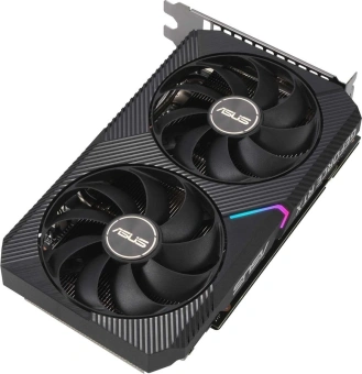 Видеокарта Asus PCI-E 4.0 DUAL-RTX3060-O12G-V2 LHR NVIDIA GeForce RTX 3060 12Gb 192bit GDDR6 1837/15000 HDMIx1 DPx3 HDCP Ret - купить недорого с доставкой в интернет-магазине