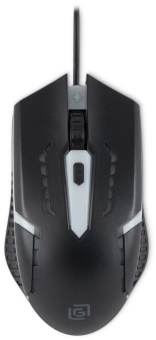 Мышь Оклик 398G черный оптическая 2400dpi USB для ноутбука 4but (1431665) - купить недорого с доставкой в интернет-магазине
