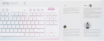Клавиатура Logitech G715 TKL механическая белый USB беспроводная BT/Radio Multimedia for gamer LED (подставка для запястий) (920-010464) - купить недорого с доставкой в интернет-магазине