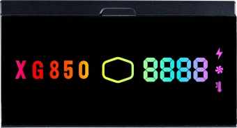 Блок питания Cooler Master ATX 850W XG850 PLATINUM Plus 80+ platinum (20+4pin) APFC 135mm fan color LED 12xSATA Cab Manag RTL - купить недорого с доставкой в интернет-магазине