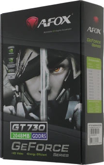 Видеокарта Afox PCI-E 3.0 AF740-2048D5H3-V2 NVIDIA GeForce GT 740 2Gb 128bit GDDR5 993/5000 DVIx1 HDMIx1 CRTx1 HDCP Ret - купить недорого с доставкой в интернет-магазине