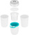 Йогуртница Kitfort КТ-2077-3 25Вт 2б. 1600мл упр.:электрон. бирюзовый/белый - купить недорого с доставкой в интернет-магазине
