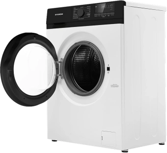 Стиральная машина Hyundai WME8201 класс: A+++ загр.фронтальная макс.:8кг белый инвертор - купить недорого с доставкой в интернет-магазине