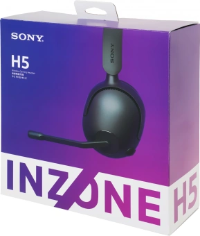Гарнитура накладные Sony INZONE H5 1.5м черный беспроводные bluetooth оголовье (WH-G500/B) - купить недорого с доставкой в интернет-магазине