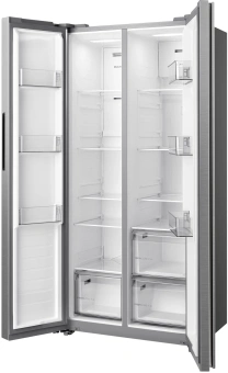 Холодильник Midea MDRS620FGF46 2-хкамерн. нержавеющая сталь инвертер - купить недорого с доставкой в интернет-магазине