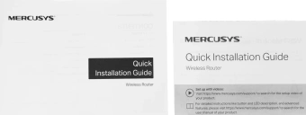 Роутер беспроводной Mercusys MR25BE BE3600 10/100/1000BASE-TX черный - купить недорого с доставкой в интернет-магазине